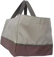 GAROZATION 1pc Capacity Firewood Bag Oxford Cloth Log Carrier Tote for Fireplace Camping Easy to Carry Design for Storing Firewood Logs