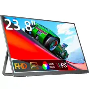 UPERFECT 23.8" Portable Monitor Laptop Display 100Hz Travel Gaming Monitor FHD