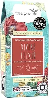 Tea People Divine Elixir, 15 Tea Pyramids in Retail Pack