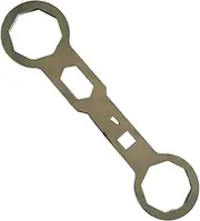 Generic 46mm/50mm Fork Cover Wrench Shock Absorber Removal Stainless Steel Hex Socket Shock Absorber Wrench