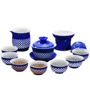porcelain tea set creative Chinese kungfu gaiwan tureen matching tea cup pitcher