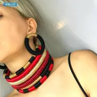 在飛比找蝦皮購物優惠-若蘭小店 african women necklaces c