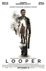 AA2764 Looper Film By Rian Johnson 2012 White Movie Poster 11x17