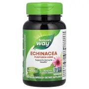 Nature's Way, Echinacea Purpurea Herb, 1,200 mg, 100 Vegan Capsules (400 mg per Capsule)