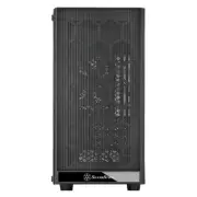 SilverStone Technology SST-PS15B-RGB Micro-ATX Computer Case with Tempered Glass