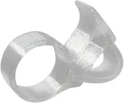 Blind Bumper - Generic Roller Blind Noise Reducer (Pack of 4, Crystal, UV Protection, PETG Material)