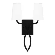 O'Hare - 2 Light Wall Sconce In Transitional Style-18 Inches Tall and 12 Inches