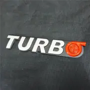 1x 3D Matte TURBO Snail Metal Decal Badge Sticker Emblem Trunk Edition Hatchback (for: Renault)