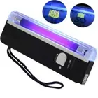 6V Flashing Handheld Blacklight Ultraviolet Lamp UV Portable Money Detector