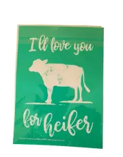 New Chalk Couture Transfer Stencil Size A Heifer