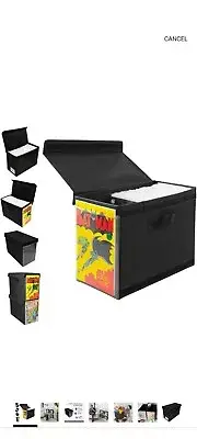 Comic Vision Comic Book Storage Box and Comic Book Display [Patent Enclosed