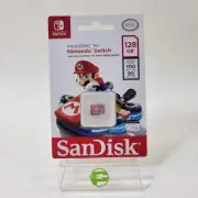 New SanDisk microSDXC for Nintendo Switch Micro SD Card SDSQXBO-128G-ANCZA