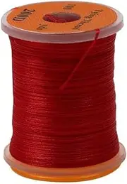 1 Roll Red 100Yard 200D UV Big Fly Thread Premium Strong Fly Tying Thread Spool Salmon Bass Flies Tying Thread Material Fluorescent Fly Tying Materials Accessories