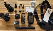 Insta360 X4 Camera + Suction Cup Mount + Jaws 360 Clamp Mount + Invisible Stick