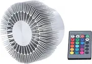 LED Ceiling Light 360° Luminous 24 Keys Control LED Lamp Beads 3W Sun Shaped Wall Lamp for Restaurant Cafe 85‑277V