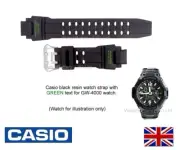 GW-4000 Casio Watch Strap Band GW-4000, Black - GREEN text 10397907, GW-4000-1A3