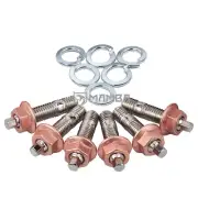 Grade 8.8 Stud Nut 40mm M8x1.25 For Nissan TD42 GU 6-Bolt Turbo Turbine Outlet