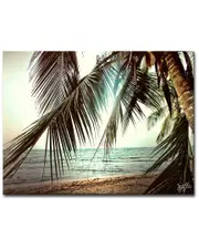 Ready2HangArt Running Away Wrapped Canvas Wall Art by Joelle Joy