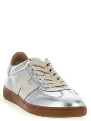 [Hogan] Hogan-Hogan Cool Sneakers Silver-Donna 35