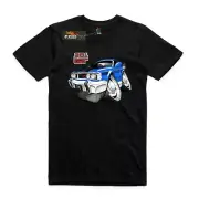 Men's T-shirt, Ford Falcon GTHO Blue, Aussie muscle cars, AS Colour shirt.