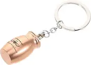 Urn Mini Ashes Key Chain Key Chain Ornaments Key Pendants Mini Ashes Container Key Ornament Pet Ashes Key Chains Pet Ashes Keychain Key Decors Bag Hanging Ornaments Metal Golden