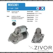MXS361-OEX Starter Motor 12V 8Th CW Mitsubishi Style For HYUNDAI Getz, TB (for: Mitsubishi)