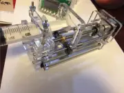 Singles Channel Injection Pump Laboratory Microinjection Pump Syringe Booster