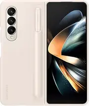 [Samsung] Galaxy Z Fold 4 Case | Standing Cover with Pen |Sand