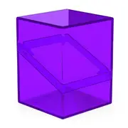 Ultimate Guard Boulder 100+ Clear Amethyst Deck Box