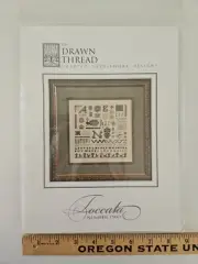 The Drawn Thread TOCCATA NUMBER TWO Counted Cross Stitch Pattern Beads & Charm