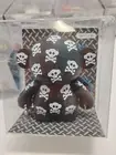 Collectible Vinyl Monskey Skull & Crossbones Poison Style Character Keychain