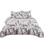 Soft Bohemian Bedspread Set Coverlet King Size Bedding Pillowcases Pattern Three