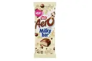 2 x Nestle Aero Inspired By Milky Bar Chocolate Block 118g
