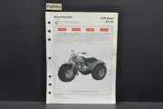 Vintage NOS 1978 Honda ATC90 Three Wheeler ATV Dealer Set Up Instruction Manual