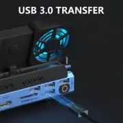 USB HUB Dock Station for Console Type-C Dock PD 4K@60Hz Card Reader