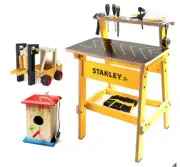 STANLEY Jr Kids Workbench With Wood Kits Kids toy Brand New