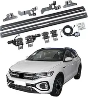 Electric Side Steps Automatic Aluminium Alloy Electric Running Board Compatible for VW T-ROC 2018+