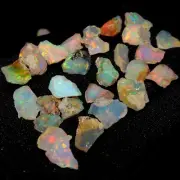 50 Cts Cut Grade Ethiopian Welo Opal Raw Lot AAA Grade Large Size Opal Rough