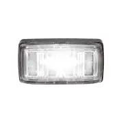 10 Narva LED Front End Outline Marker White w/ Black Base Clear Lens 0.5m Cable