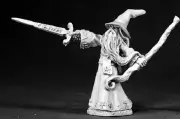 Reaper Dark Heaven Legends 02491 LUCIUS PANDERWAGON HUMAN WIZARD