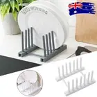 Kitchen Bowl Dish Plate Drying Rack Organizer Drainer Plastic Storage Holder AU