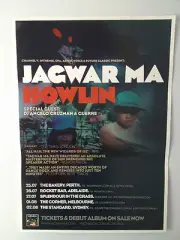 JAGWAR MA 2013 Australian Tour Poster A2 Howlin Come Save Me Uncertainty **NEW**