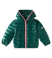 [Moncler Enfant] Moncler Enfant Klaas down jacket Y 14 green
