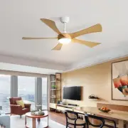 52 Inch Ceiling Fan with Lights, Modern Ceiling Fan with Remote and Dimmiable...