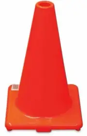 2x Guardall SAFETY CONES GASFC300D 300mm Day ORANGE