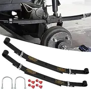 Club DS Rear Heavy Duty Leaf Spring Kit fits DS 1981-2023 Golf Cart, Replaces OEM Leaf Spring Part, Included Spring Bushings & Sleeves Kit, Easy Install Smooth Ride Experience - 3 Leaf