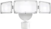 Upgraded 3 Head LED Security Lights with Motion Sensor, 40W, 3800LM, Motion