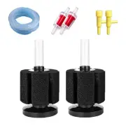 Aquarium Sponge Filter Fish Tank bio Biochemical Betta Shrimp Nano Filter wit...
