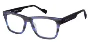 Ben Sherman WOOD Eyeglasses Men Blue Striation 52mm New 100% Authentic