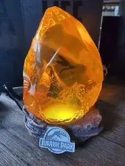 Attn. Jurassic Park Fans - New Amber w/Mosquito LED Table Lamp Great Gift Idea!